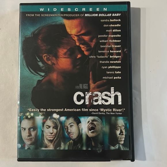 CRASH Sandra Bullock Don Cheadle Movie DVD Full Screen - Picture 1 of 4